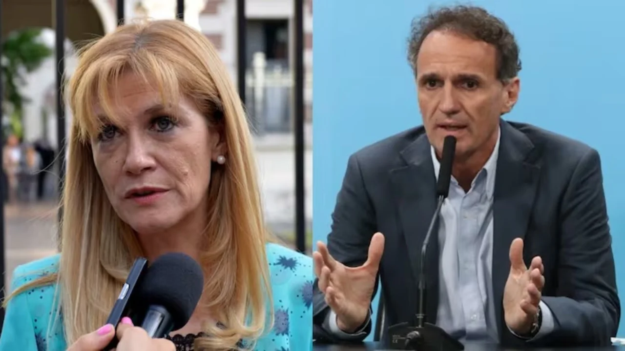 Verónica Magario y Gabriel Katopodis